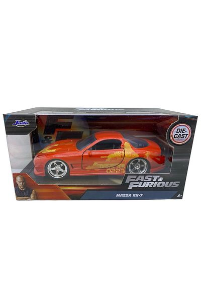 JPT Fast and Furious Mazda RX-7 orange model