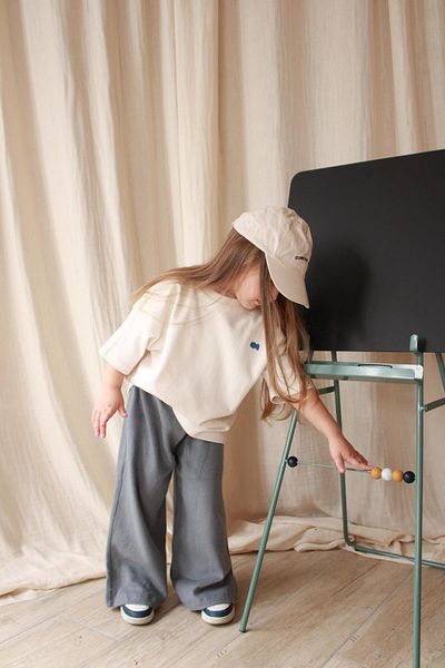 Oh La La Koala For Little Ones Tricou oversize cu broderie de pește