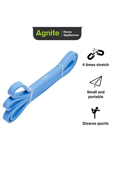 Deli شريط المقاومة Agnite ER252-BL - شريط مطاطي عالي التحمل بطول 2080 مم، قوة...