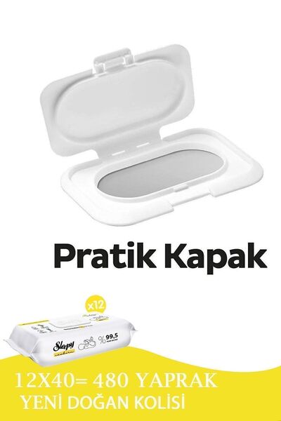 Sleepy Yenidoğan Newborn Islak Mendil 12x40lı (480 YAPRAK)