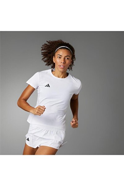 adidas Γυναικείο λευκό μπλουζάκι Adizero E Tee In1173