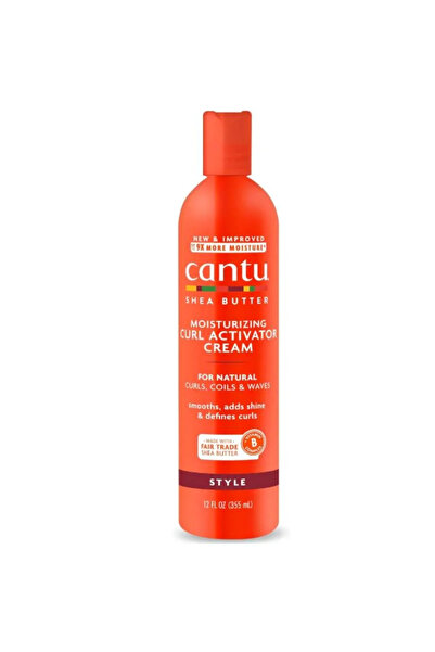 CANTO كانتو كريم 355 مل بزبدة الشيا للشعر الكيرلي -انجليزي