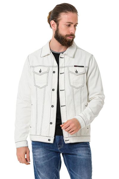 Cipo&Baxx Cj289 Ματ Ανδρικό Τζιν Μπουφάν