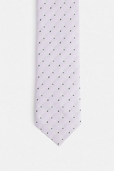 SÜVARİ Gray Printed Tie