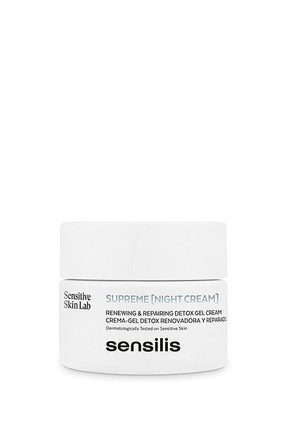 sensilis Supreme Night Cream Detox Gel-Cream 50ml