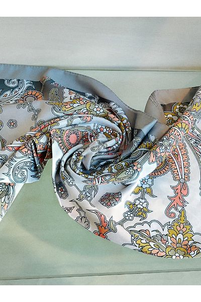 My Magazin Women's Cotton Ethnic Patterned Shawl