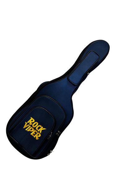 Rock Viper Bluefang Navy Blue Professional Thick Padded Electric Guitar Case