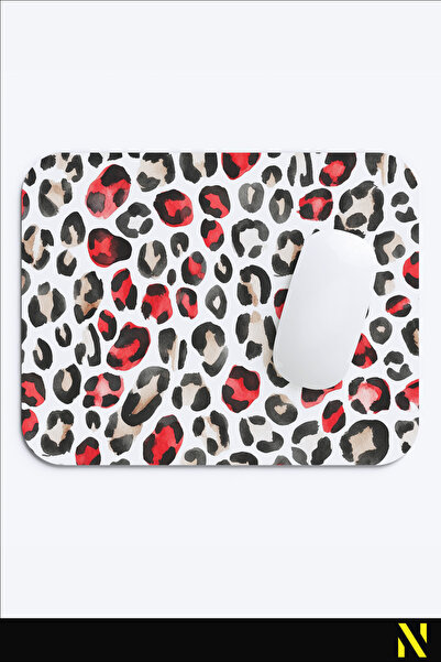 nilizma Кольорова ергономічна підкладка для миші з леопардовим візерунком, не...