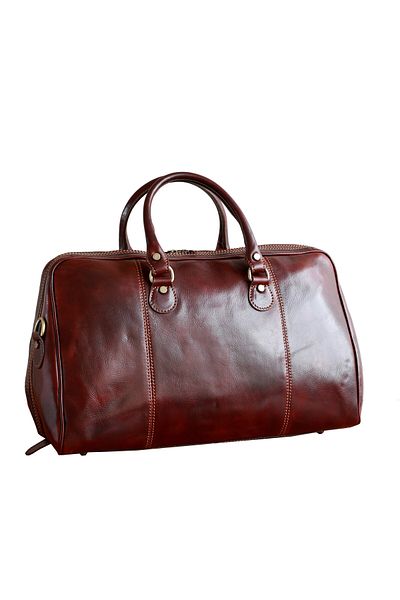 UTIL LAND FASHION Genuine leather travel bag, airplane carry-on luggage, GV108