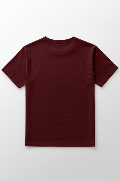 Kretas Μπλουζάκι Unisex Claret Red Metallica And Justice for All Rock Metal Μουσική Μίνιμαλ μπλουζάκι με στάμπα μπροστά