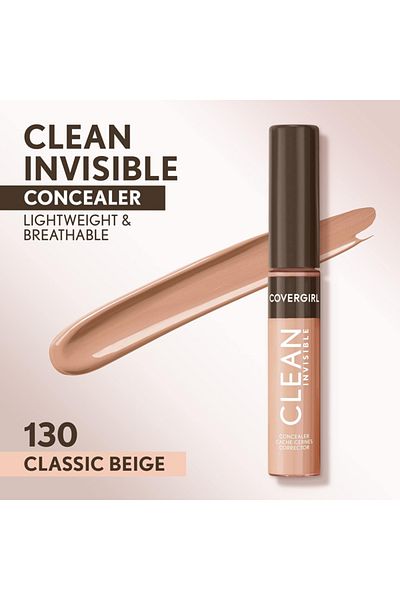 covergirl Clean Invisible Concealer 130 Classic Beige - 7 ml