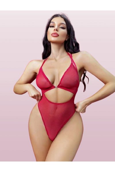 Cooqpoo Ροζ S/M-L/XL Μέγεθος ίσια ψηλή μέση Γυναικεία Babydoll