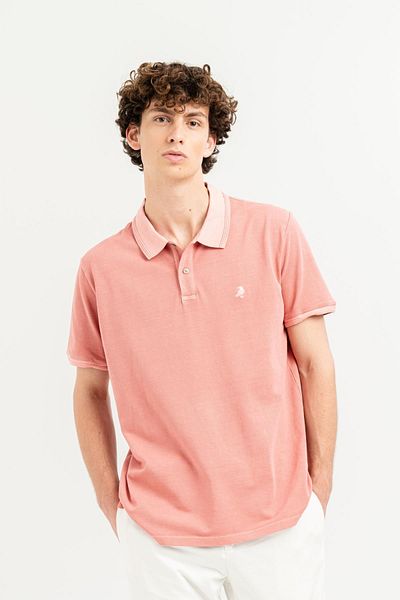 GMG FIRENZE Polo Neck Slim Fit Basic Men's T-Shirt