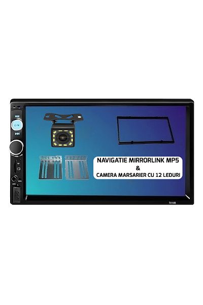 navi-it Car Player NAVI-It MirrorLink mp5 car player 7010B, Frame, Mounting brackets, Bluetooth