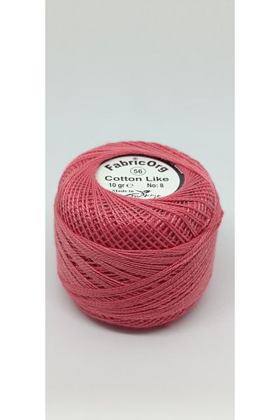 fabricorg TEK YUMAK Etamin-Cross Stitch Cotton Thread - Αριθμός 56 Χρώμα