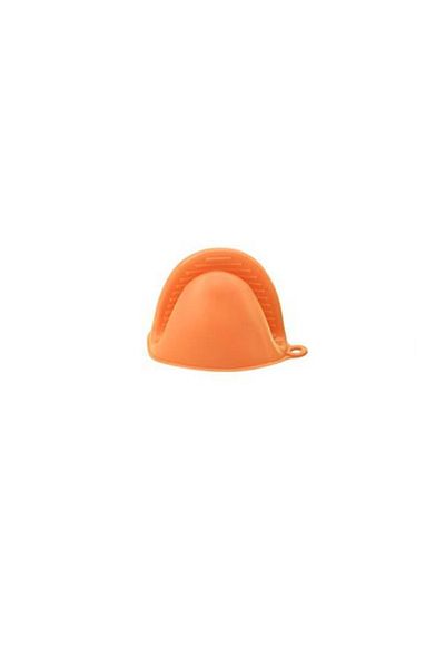 Aptel Silicone Kitchen Glove, Heat Resistant, Orange