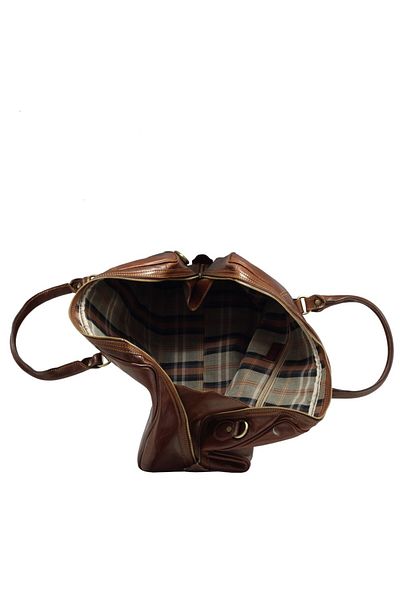 UTIL LAND FASHION Genuine leather travel bag, airplane carry-on luggage, GV108