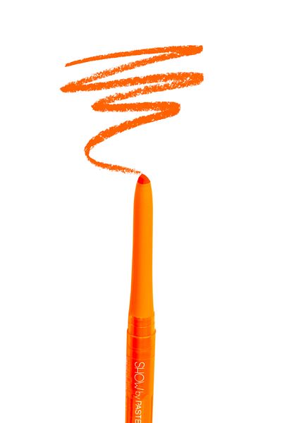 Show by Pastel Waterproof Gel Eye Pencil 407 (Orange) + Elite Hypnotic Kajal Automatic Eye Pencil (Brown)