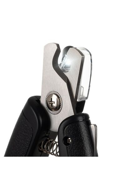 zola Animal nail clipper and file set, with LED, non-slip handle, ON/OFF, 15x2.5x5.5 cm