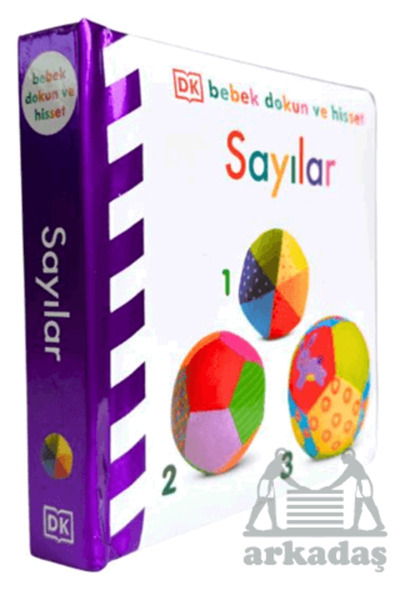 Beta Kids Yayınları DK Bebek Dokun Hisset Serisi - Sayılar