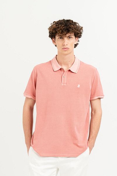 GMG FIRENZE Polo Neck Slim Fit Basic Men's T-Shirt