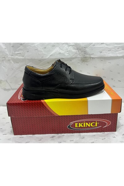 Ekinci Pantofi pentru 4 sezoane cu talpă ortopedică din piele naturală