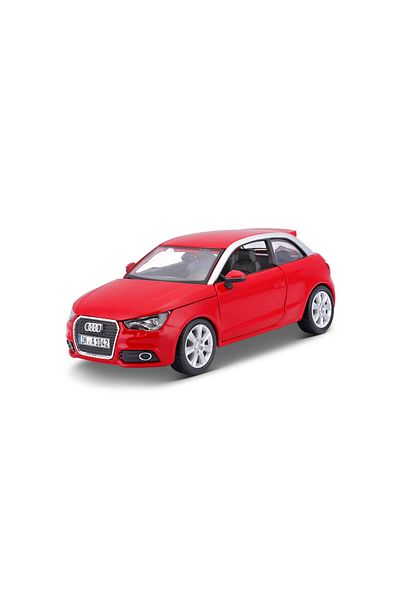 JPT Burago model 1:43 Audi A1 1/43 scale red