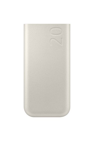 Samsung Samsung External Battery, Super Fast Charge (45 W), 20000 mAh, 3 x USB Type-C, Beige