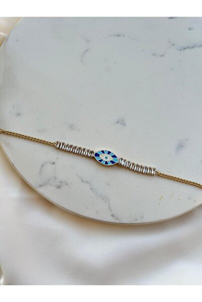 Orvix Accessories سلسلة ذهبية عين الشر عين عزر المرأة سوار الصيف سوار مساء سو...