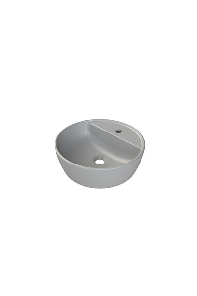 Turkuaz MAT GRİ ONE 42 CM LAVABO (BATARYA DELİKLİ)