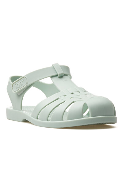 IGOR İgor Clasıca Velcro Non-Slip Sole Children's Sandals (26-34) 23Y Ks10288 Clasıca V. Mint