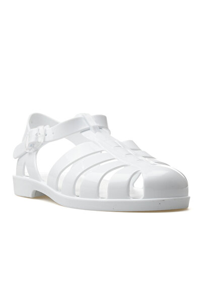 IGOR İgor Bıarrıtz Non-Slip Sole Women's Sandals (36-41) 23Y Ks10258-Bıarrıtz White Patent Leather