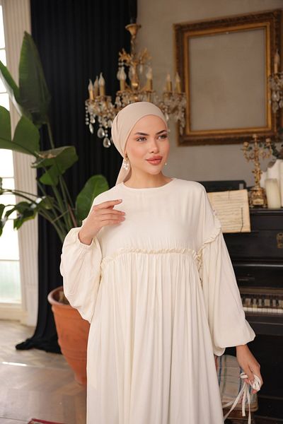 Nissra Ankanoor Robe Gathered Oversize Dress Anka255093