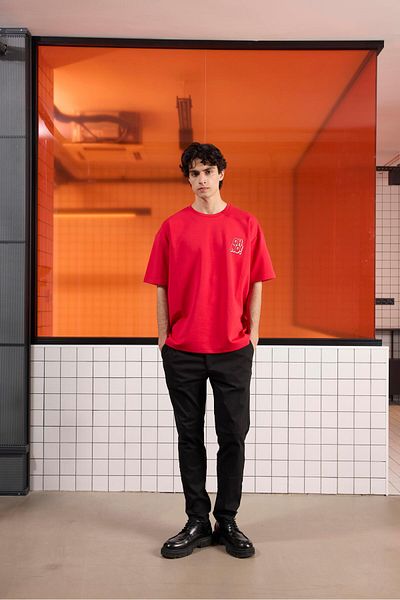 GMG FIRENZE Crew Neck Oh No Printed Men's T-Shirt