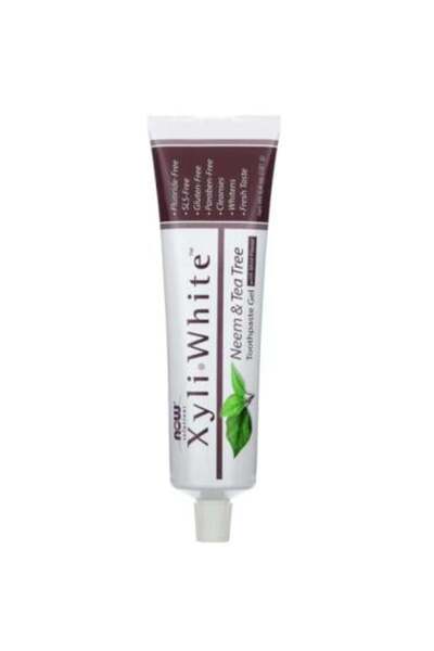 Now XyliWhite Toothpaste Gel Neem & Tea Tree Flavor by NOW, 181g