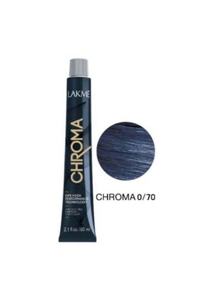 Lakme Chroma Hair Color 0/70 - Blue - 60 ml
