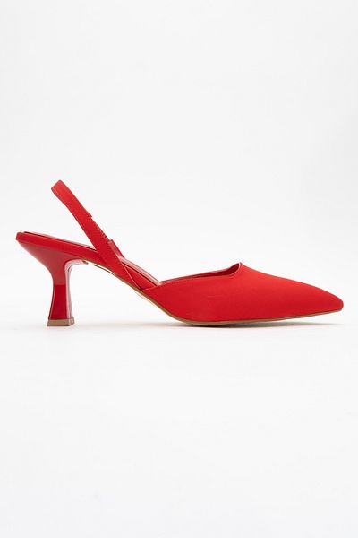 Ataköy Ayakkabı WOMEN'S POINTED TOE OPEN BACK STILETTO