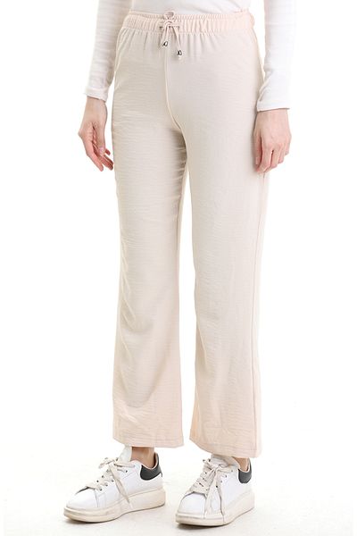 sefamerve Pantaloni cu picioare largi 991040-04 Stone