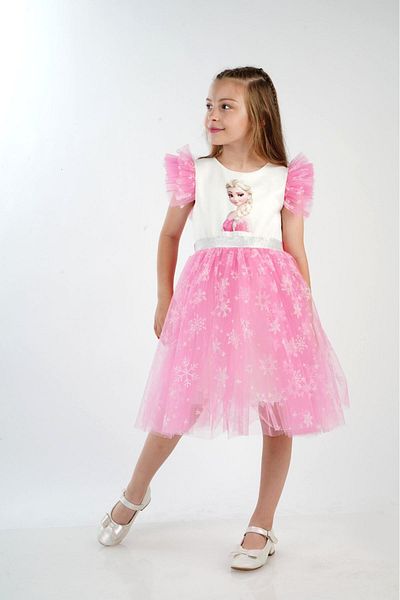 Çocuksan Baby&Kids Wear Φόρεμα για κορίτσια ΡΟΖ