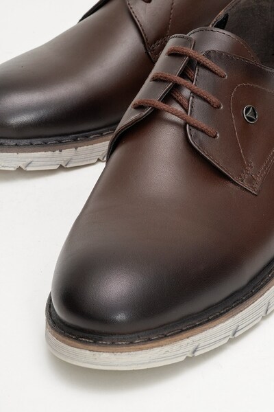 depderi 100% Genuine Leather, Men's Casual Inner Outer Leather Men's Shoes