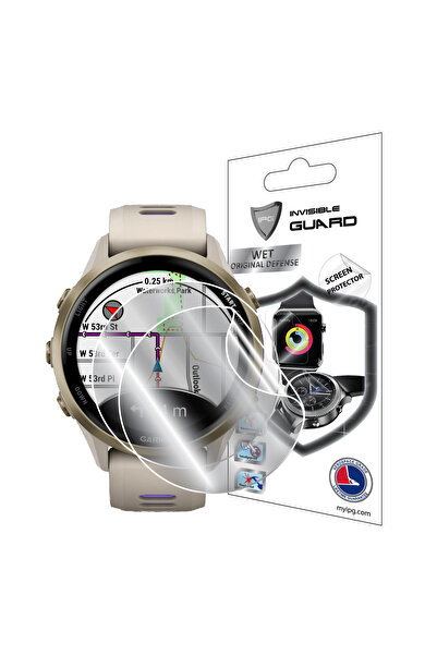 Ipg Garmin Forerunner 970 ile uyumlu IPG HydroGel Ekran Koruyucu (2 Adet)