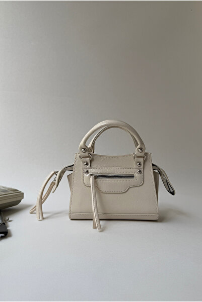 Mupa Shoes Women's Hand and Shoulder Bag CREAM