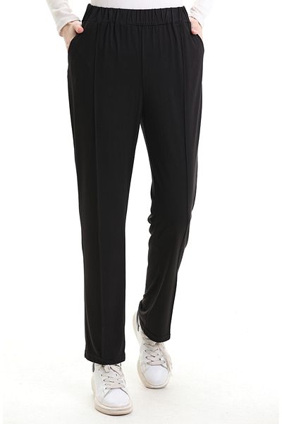 sefamerve Çimali Battal Trousers 991031-01 Black