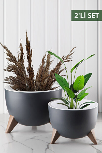 Nandy Home Ufo Model 2'li Saksı Seti