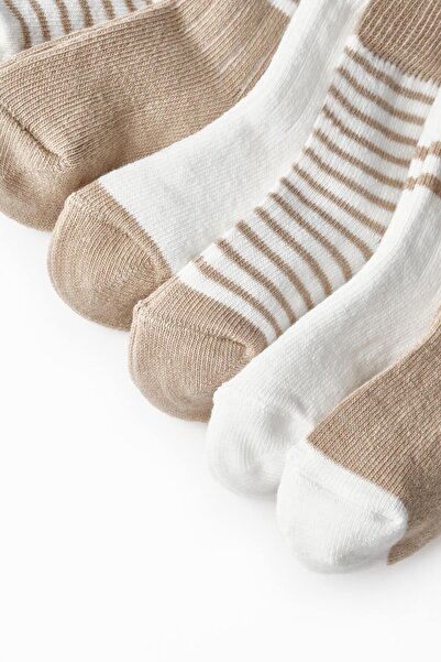 BabyCosy Organic Wear Csyc1003 Baby 6-Pack Socks 100% Organic Cotton, Baby - Newborn - Csyc1003