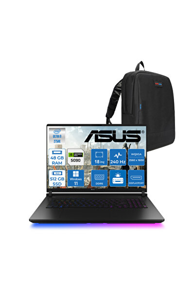 ASUS Rog Strix Scar 18 U9 275HX 48GB 512GB SSD 24GB/RTX5090 18" 2.5K 3Ms 1200...