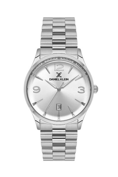 Daniel Klein DK.6.14033-1 حافظة معدنية بحبل معدني 3 ATM مقاومة للماء لون معدن...