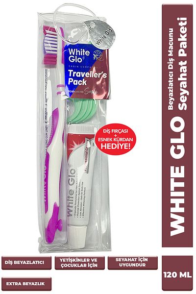 White Glo Whitening Toothpaste - Travel Pack