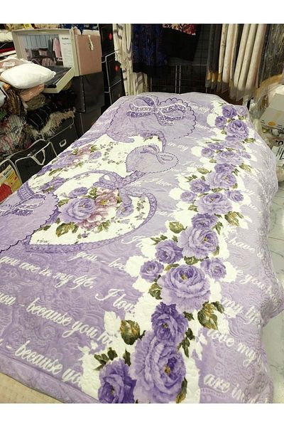Armada Gold 4.5kg Battal Double Blanket-Love Lila