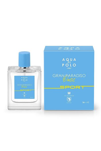 Aqua Di Polo 1987 Gran Paradiso Oasis Sport 50 ml Men's Edp Fujer Perfume Apcn 000511